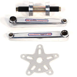 Profile 40 Year Anniversary Retro Crankset Chrome 175mm