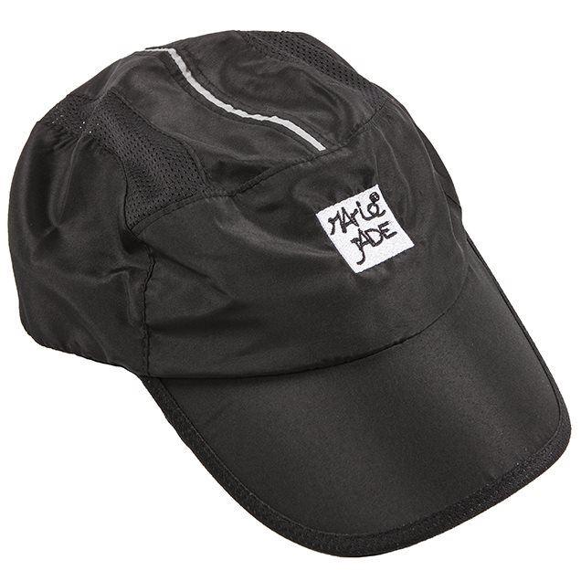 Marie Jade 7 Panel Cap - Black One Size