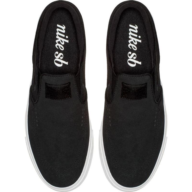 Nike SB Zoom Stefan Janoski Slip-On - Black/Black/White