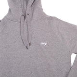 The Ting Script Pullover Hoodie - Grey