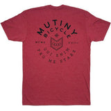 Mutiny Labour II Tee - Cardinal
