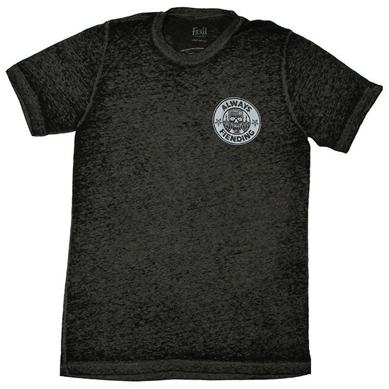 Fiend Reynolds V2 Tee - Black Acid Wash