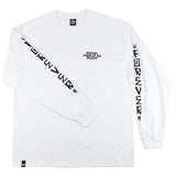 BSD Gangland Longsleeve Tee - White