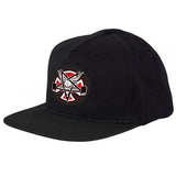 Independent X Thrasher Pentagram Snapback Cap - Black