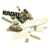 Radio Assorted Sticker Pack