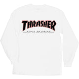 Independent X Thrasher TTG Longsleeve Tee - White