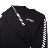 BSD Bomber Longsleeve Tee - Black