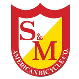 S&M Small Shield Sticker