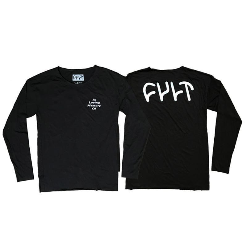 Cult Memorandum Long Sleeve Tee - Black