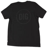 Dig Circle Tee - Black