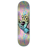 Santa Cruz Screaming Hand Camo Wide Tip Deck - 8"