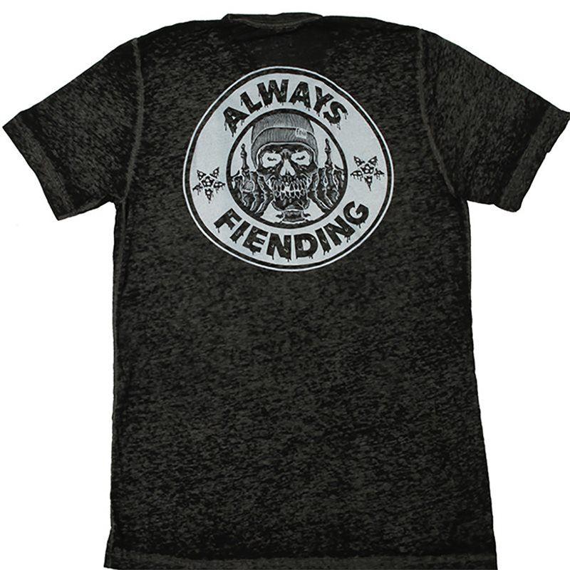Fiend Reynolds V2 Tee - Black Acid Wash