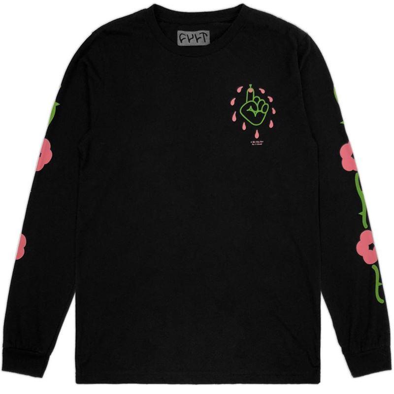 Cult Thornprick Long Sleeve Tee - Black