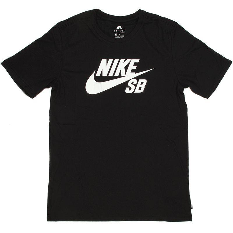 Nike SB Logo Tee - Black/White