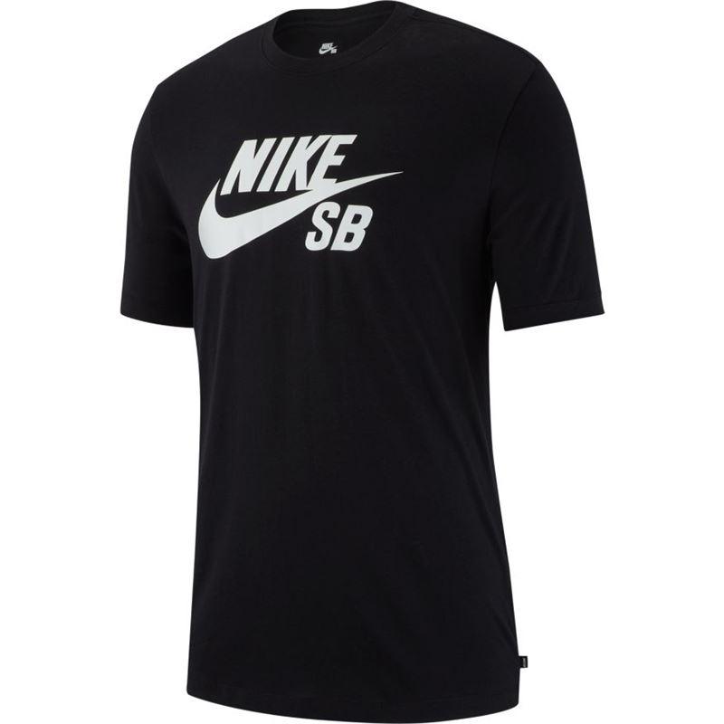 Nike SB Dri-Fit Logo Tee - Black/White