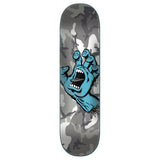 Santa Cruz Screaming Hand Camo Wide Tip Deck - Black