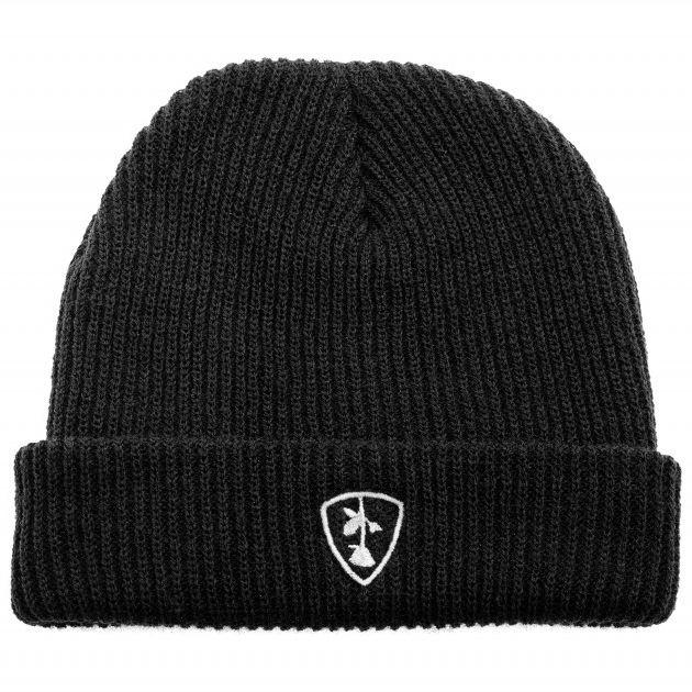 Subrosa Shield Beanie - Black Black