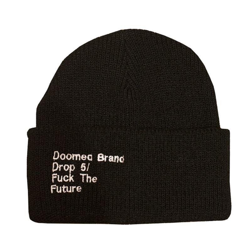 Doomed Fuck The Future Beanie