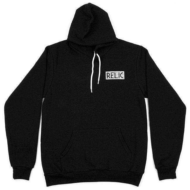 Relic Cresent Hooded Sweat - Black