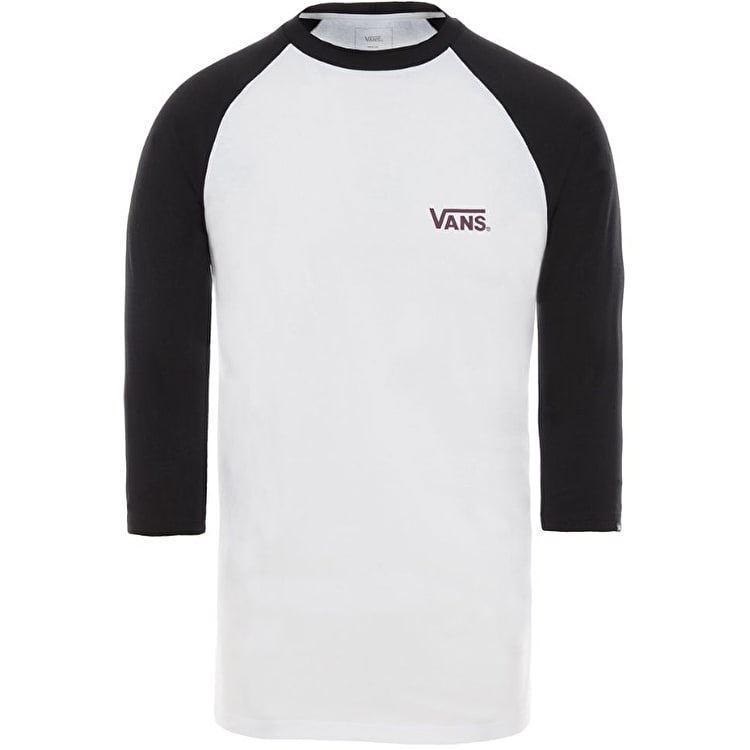Vans Puff Raglan - Black/White