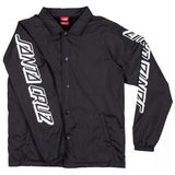 Santa Cruz Youth Screaming Hand Coach Jacket - Black