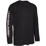 Independent Bar Cross Longsleeve Tee - Black
