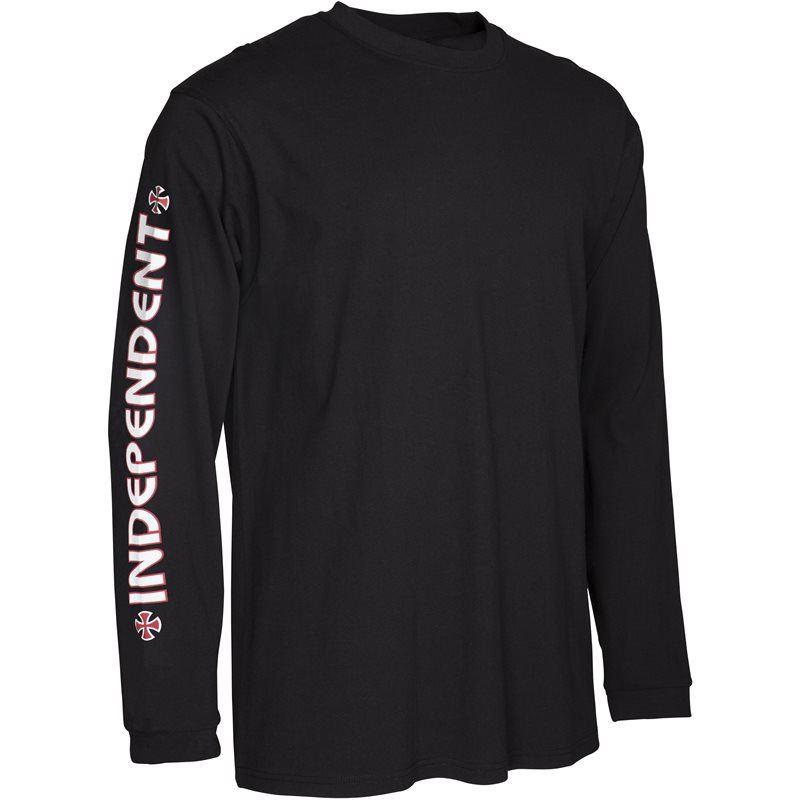 Independent Bar Cross Longsleeve Tee - Black
