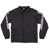Santa Cruz Youth Screaming Hand Coach Jacket - Black
