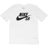 Nike SB Logo Tee - White/Black
