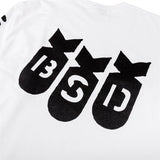 BSD Bomber Longsleeve Tee - White