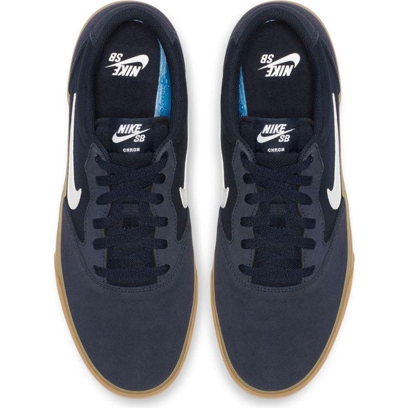 Nike SB Chron Solarsoft - Obsidian/White