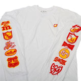 S&M History Long sleeve Tee - White