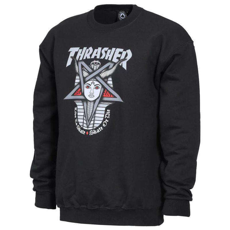 Thrasher Goddess Crew - Black