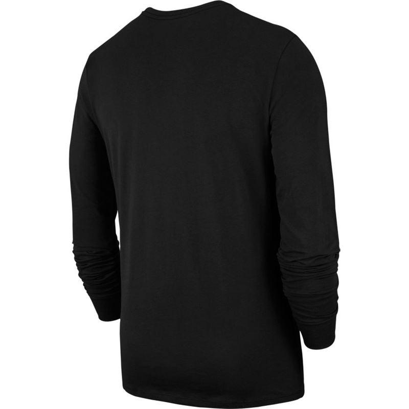 Nike SB Backwards Longsleeve Tee - Black