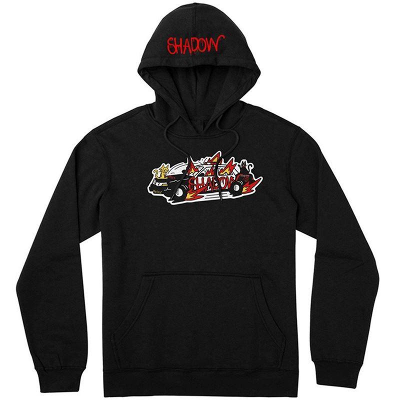 Shadow Cat Riot Hoodie - Black
