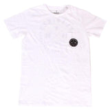 Fly College Pocket Tee - White