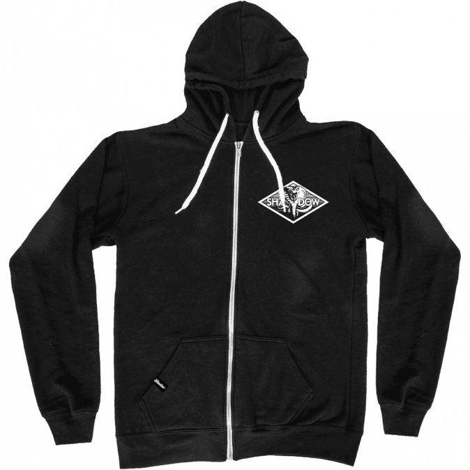 Shadow Kobra Hooded Sweat - Black