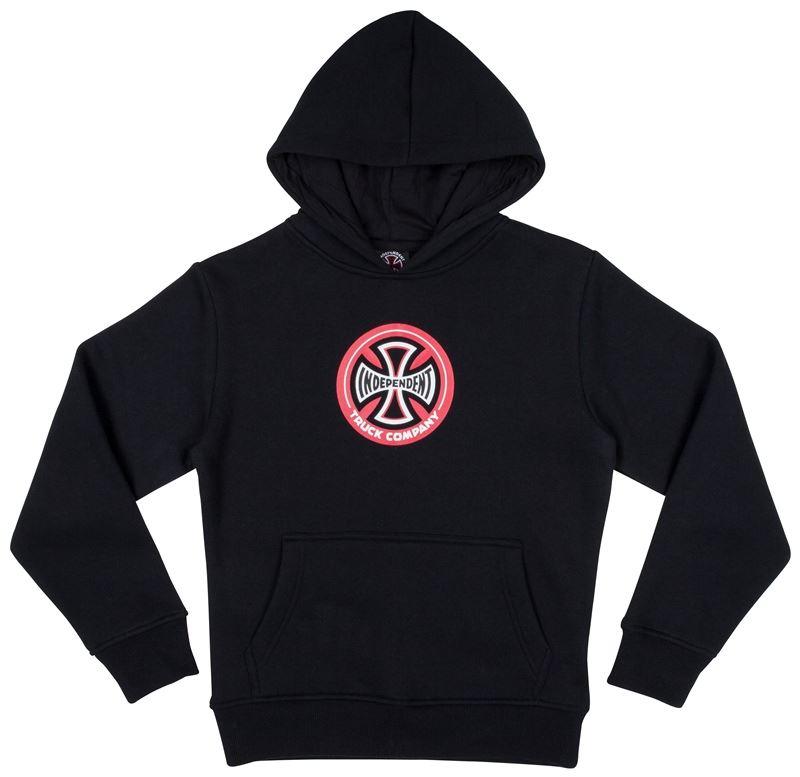 Independent Youth Hollow Cross Hoodie - Black