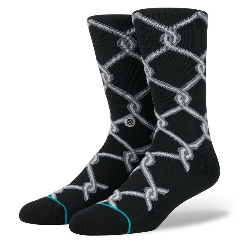 Stance Larusso Socks - Black L/XL (8-12UK)