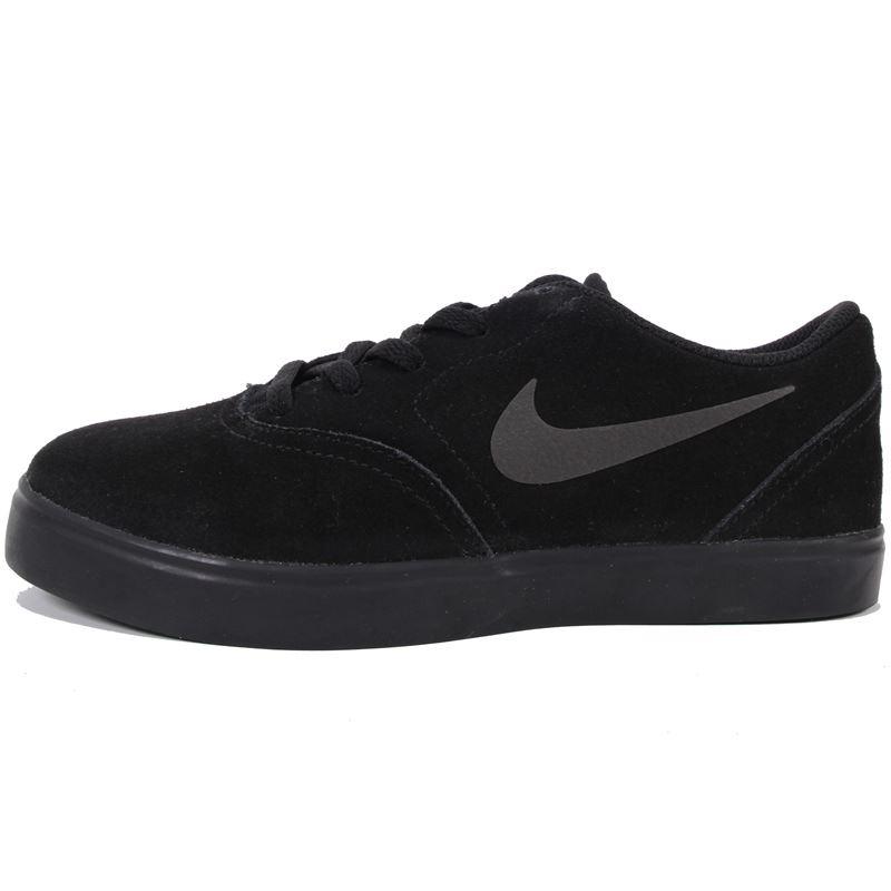 Nike SB Youth Check Suede (PS) Black/Black