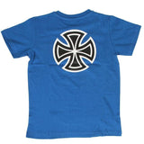 Independent Youth Bar Cross Tee - Royal