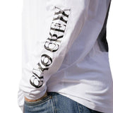 Ciao Mirror Longsleeve Tee - White