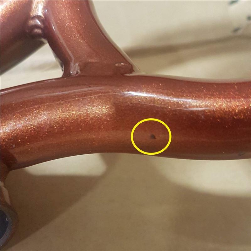 Total BMX TWS Frame *COSMETIC DAMAGE* Metal Copper / 20.6"