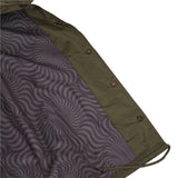 Spitfire Bighead Coach Jacket - Military Green/Yellow
