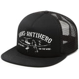 Vans x Anti Hero Wired Trucker Hat - Black