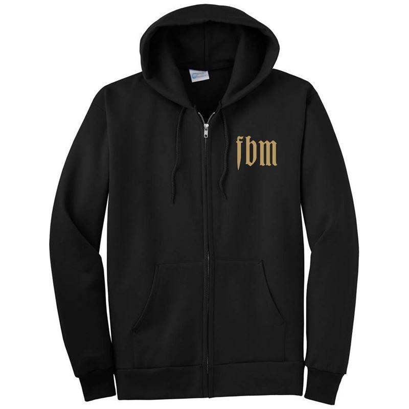FBM Infinity Zip Up Hoodie - Black