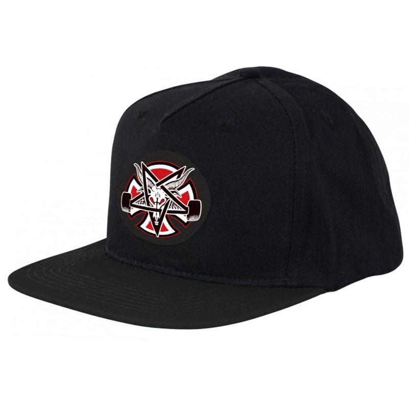 Independent X Thrasher Pentagram Snapback Cap - Black