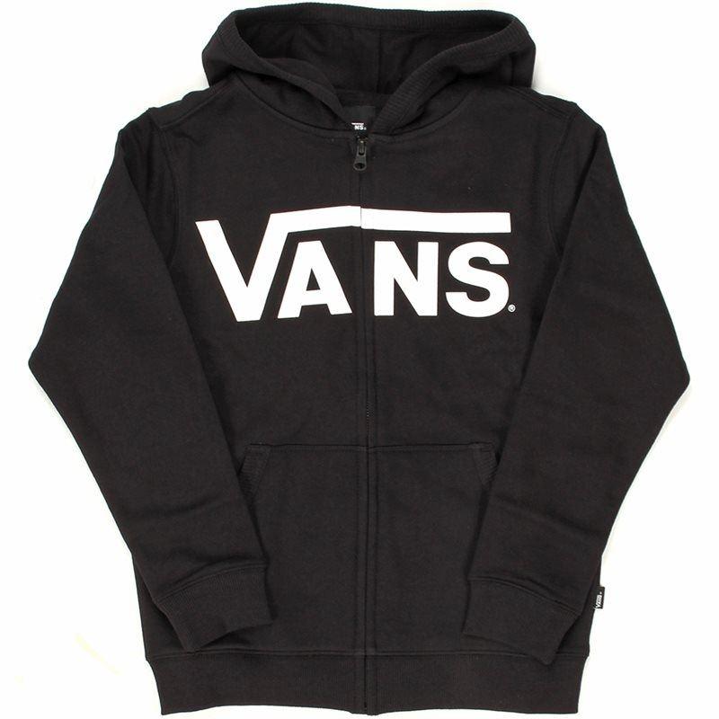 Vans Classic Zip Hoodie - Black/White
