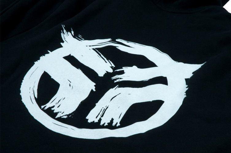 Federal Freehand Hooded Sweat - Black