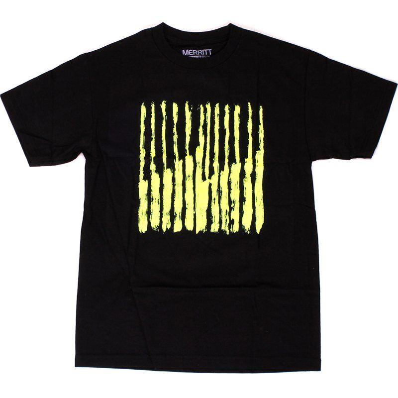 Merritt Brush Tee - Black
